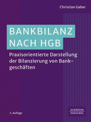 cover image of Bankbilanz nach HGB